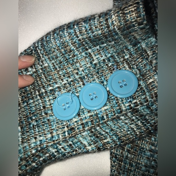 NWT SIRENS 100% acrylic tweet blazer in size medium - Picture 5 of 5